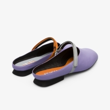 Camper Twins Sandals Purple - Womens Singapore COMIES-075